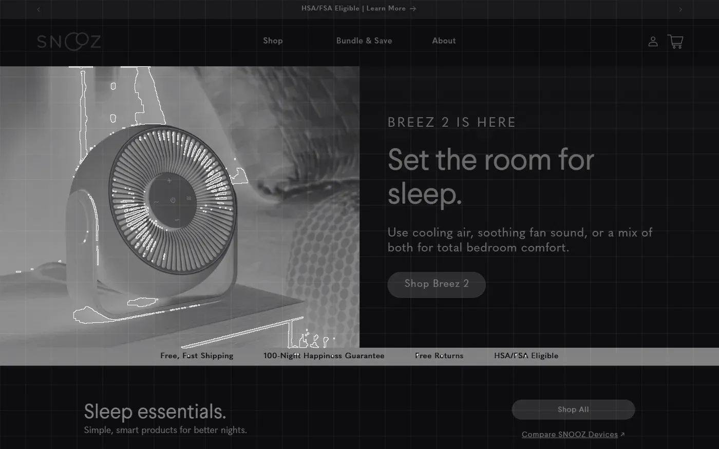 SNOOZ — layout X-ray