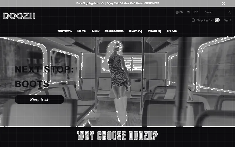 Doozii — layout X-ray
