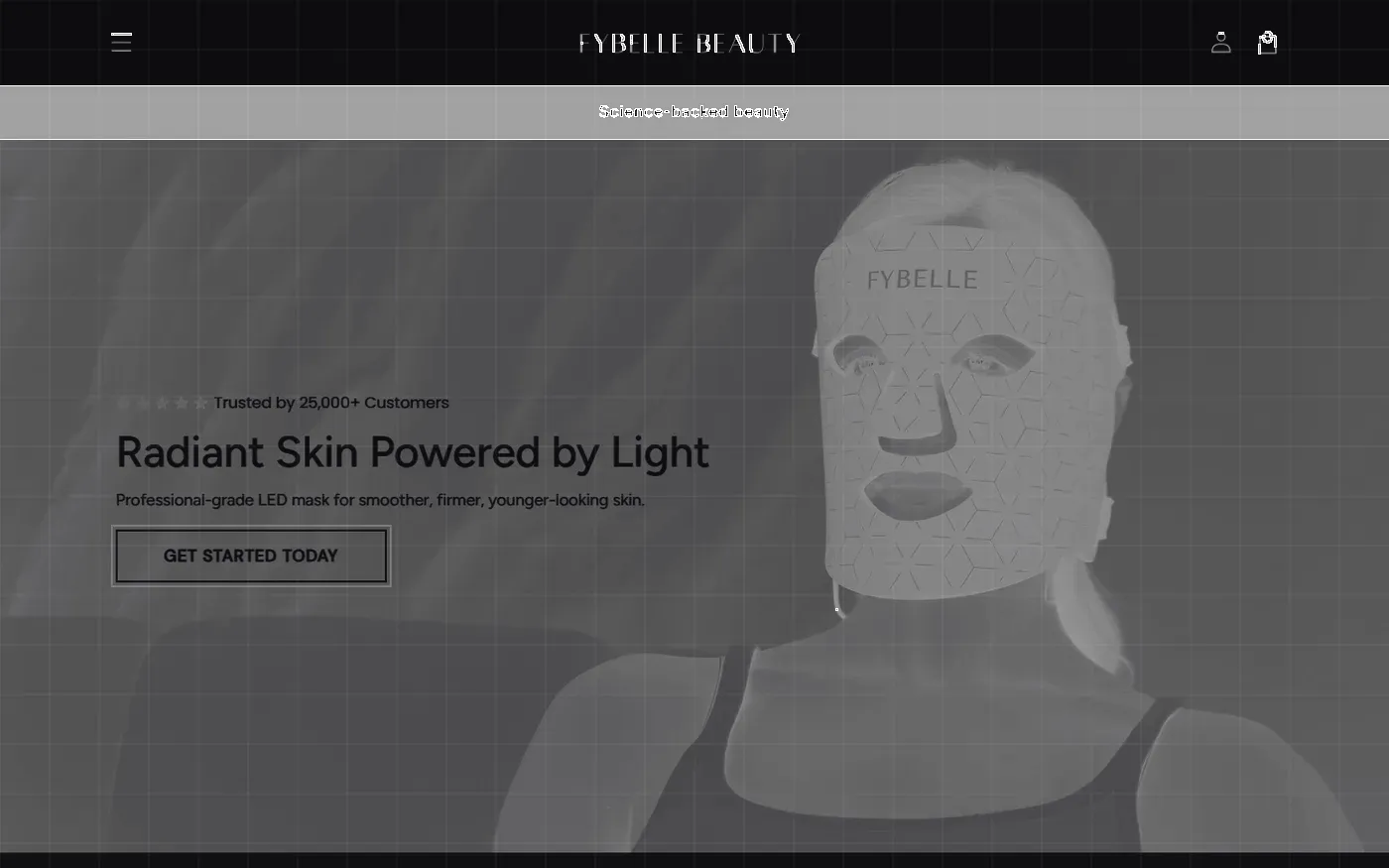 Fybelle Beauty — layout X-ray