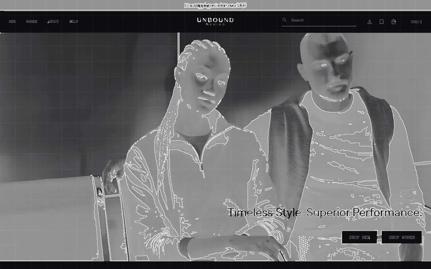 Unbound Merino — layout X-ray