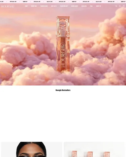 Hourglo full homepage