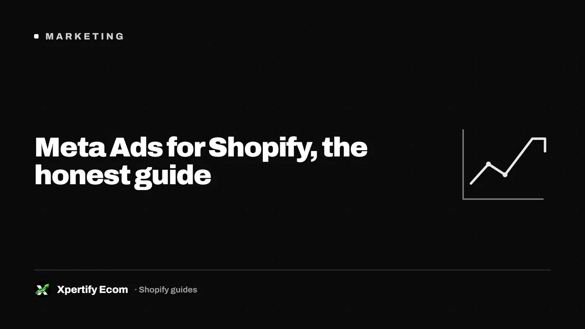 Meta Ads for Shopify, the honest guide