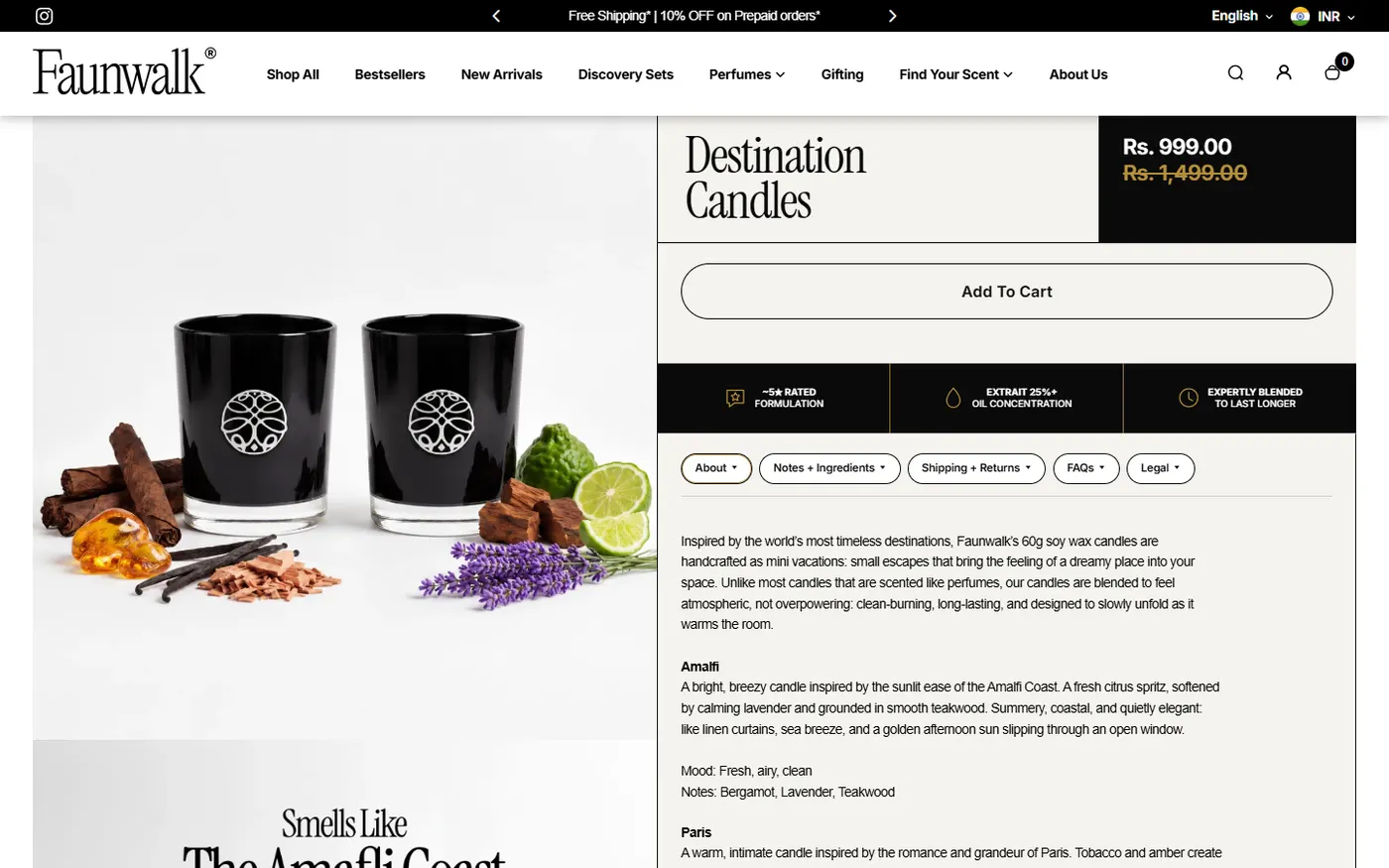 Faunwalk product page