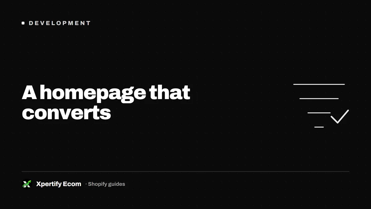 A bold DTC product storefront homepage design