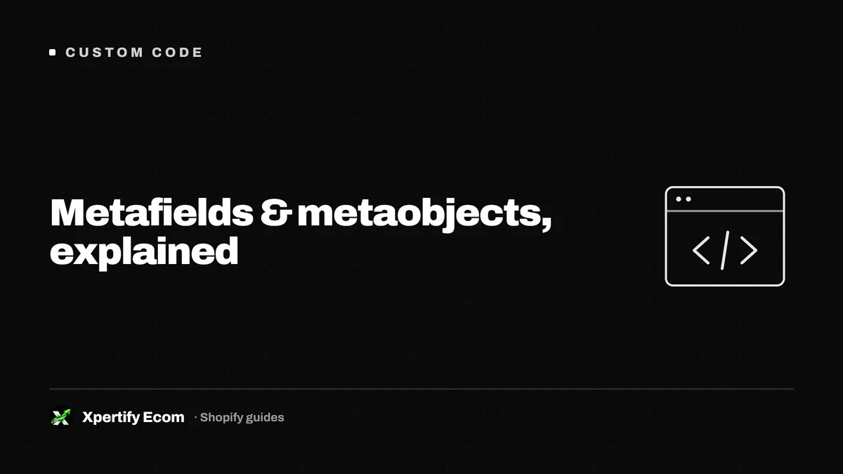 Structured product data fields in the Shopify admin