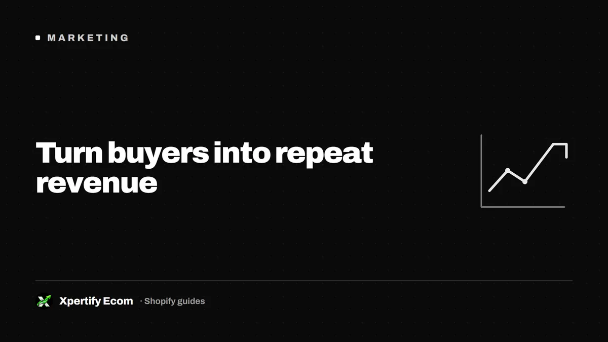 Shopify mobile dashboard showing daily sales and order count