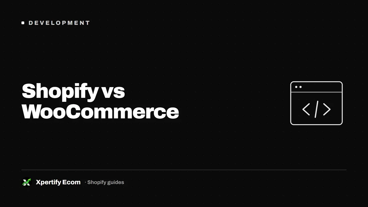 Shopify vs WooCommerce