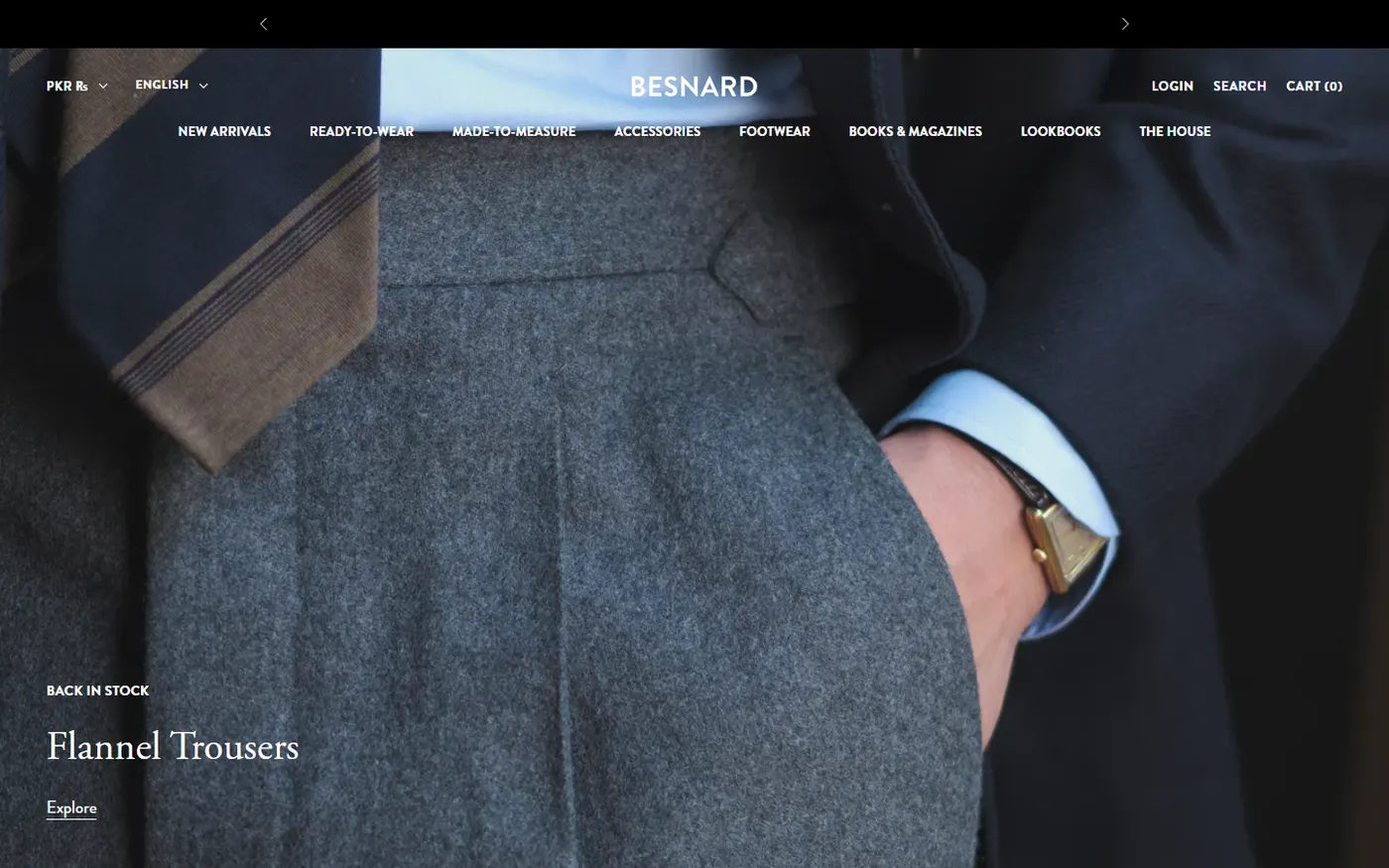 Besnard homepage