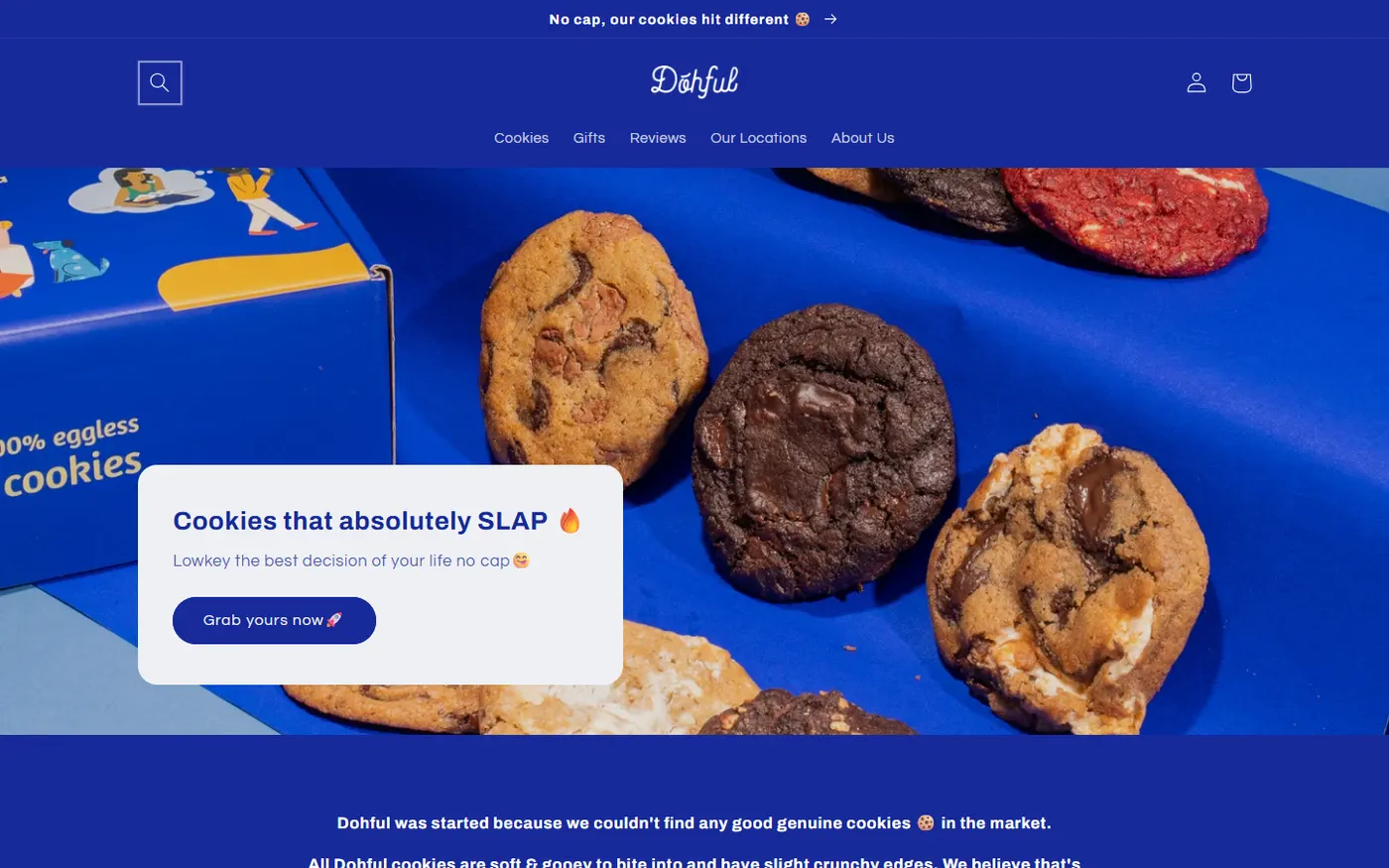 Dohful homepage