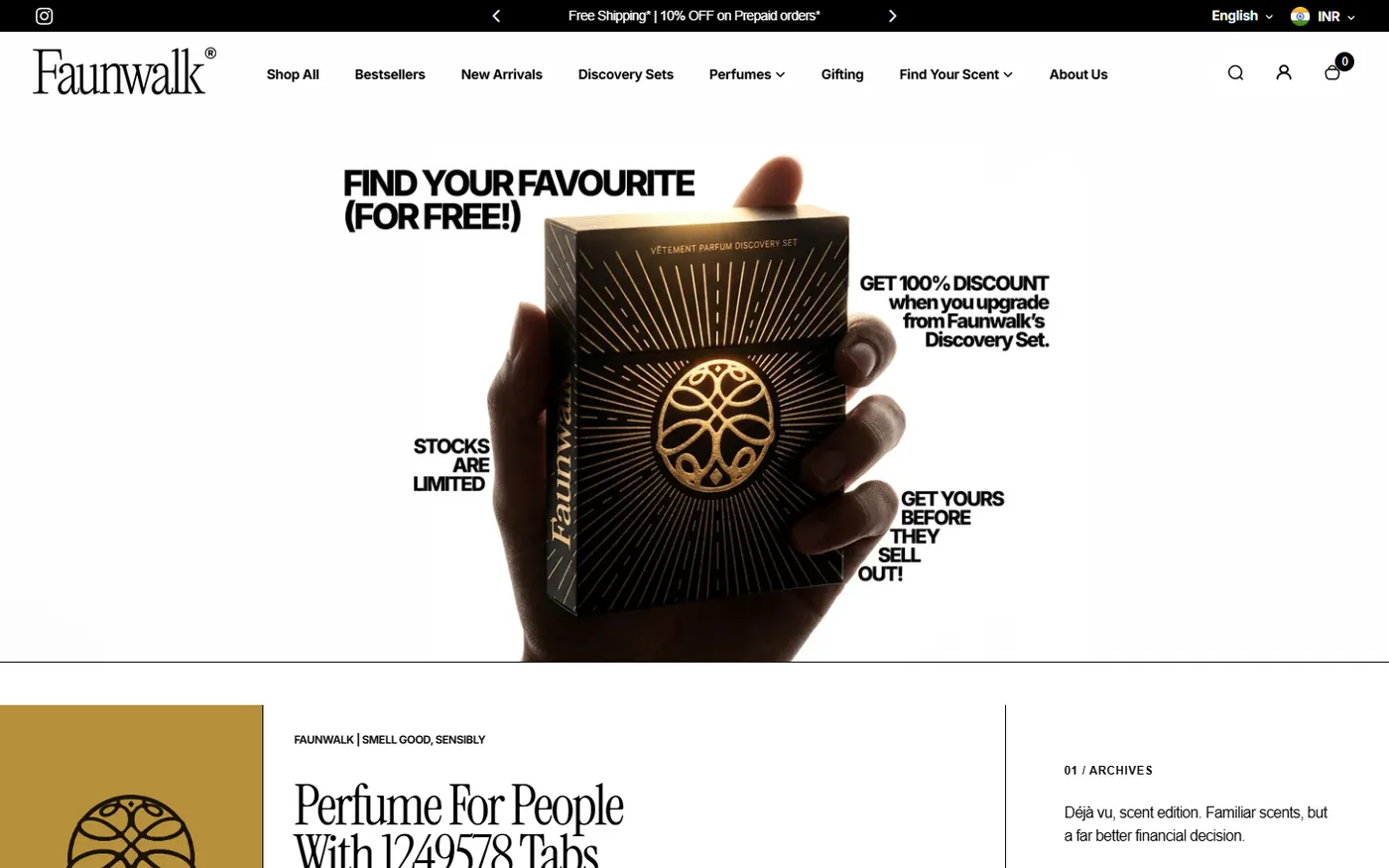 Faunwalk homepage