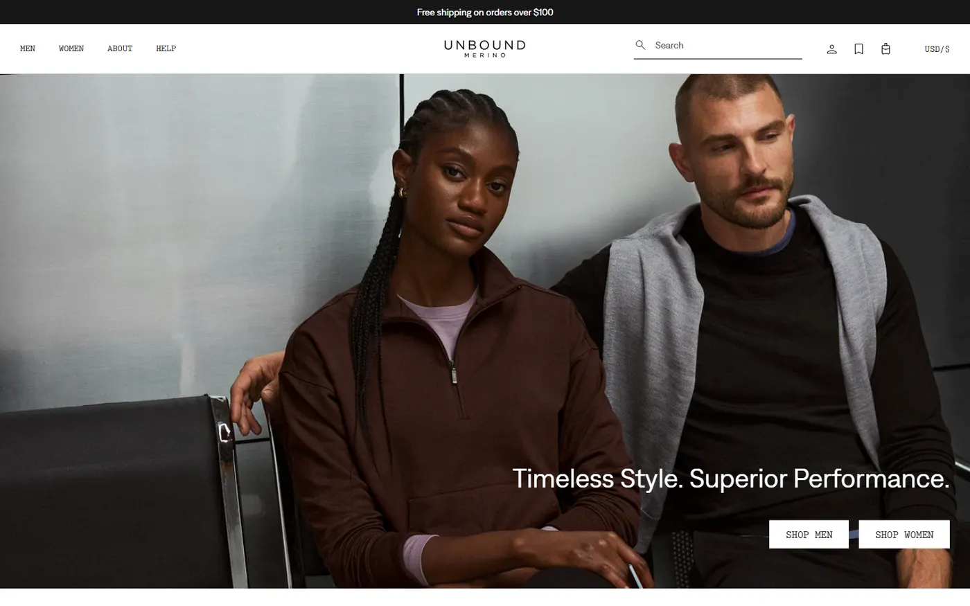 Unbound Merino homepage