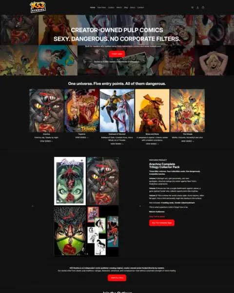 X53 Studios storefront